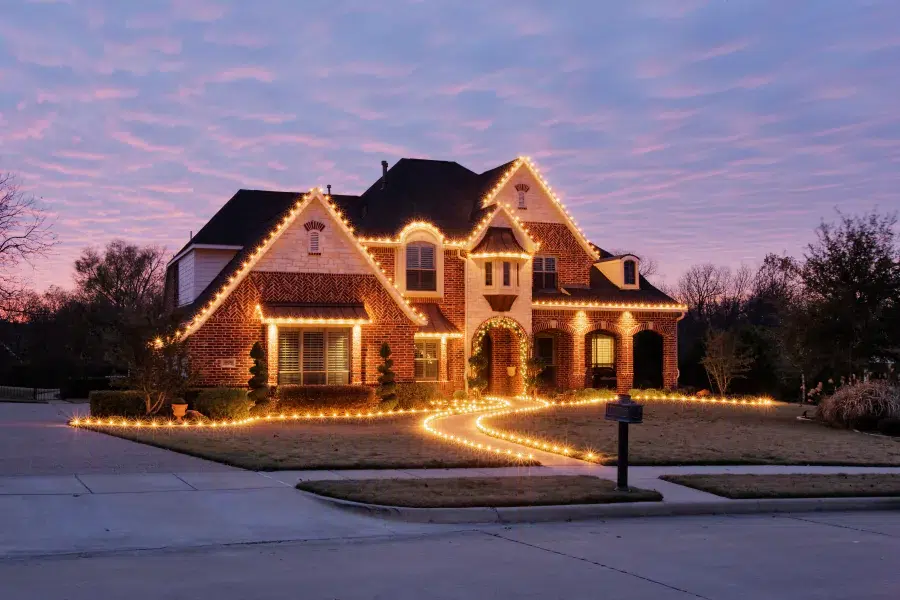 Home Christmas lights